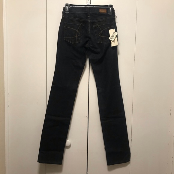David Kahn Nikki Low Rise Straight Leg Jeans 24 - Picture 5 of 7